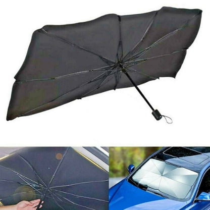 PARASOLE per AUTO PARABREZZA ANTERIORE PIEGHEVOLE OMBRELLO PORTATILE AS-06636